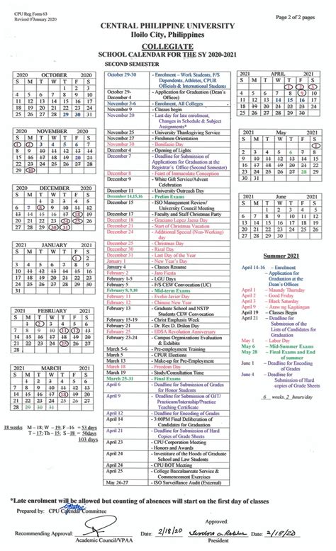 trimester college in philippines schedule|COLLEGE CALENDAR .